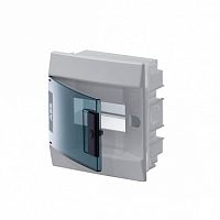 Распределительный шкаф Mistral41 6 мод., IP41, встраиваемый, термопласт, зеленая дверь |  код. 1SLM004100A1401 |  ABB